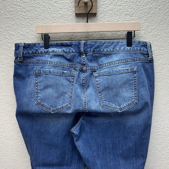 Torrid Womens Jeans Size 16 High Rise Distressed Dark Wash Pants - Picture 10 of 14